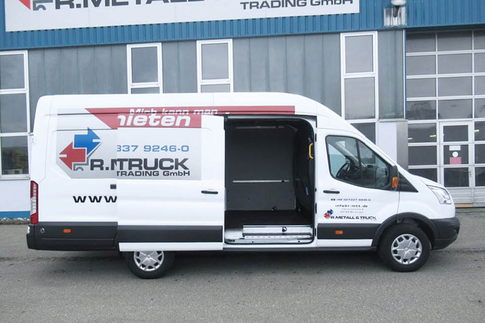 R. Metall & Truck Trading GmbH Ford Transit Kasten seitlich