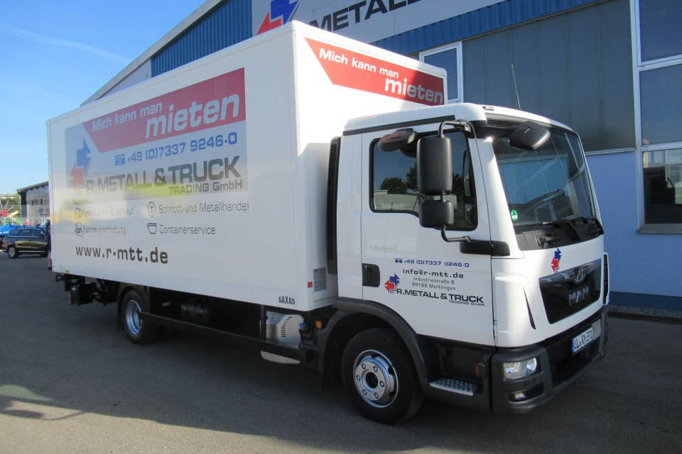 R. Metall & Truck Trading GmbH MAN TGL 8.190 Koffer