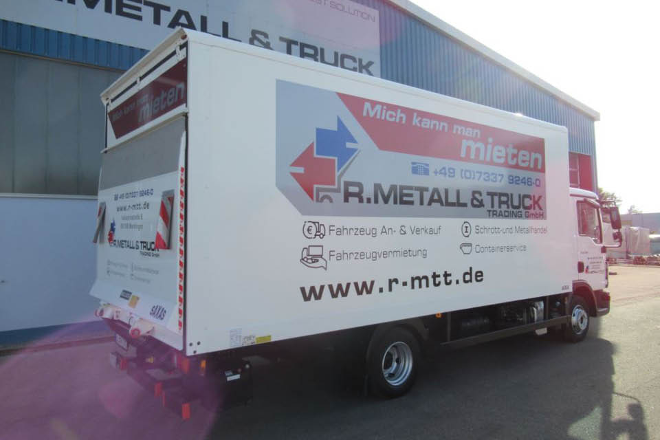 R. Metall & Truck Trading GmbH MAN TGL 8.190 Koffer
