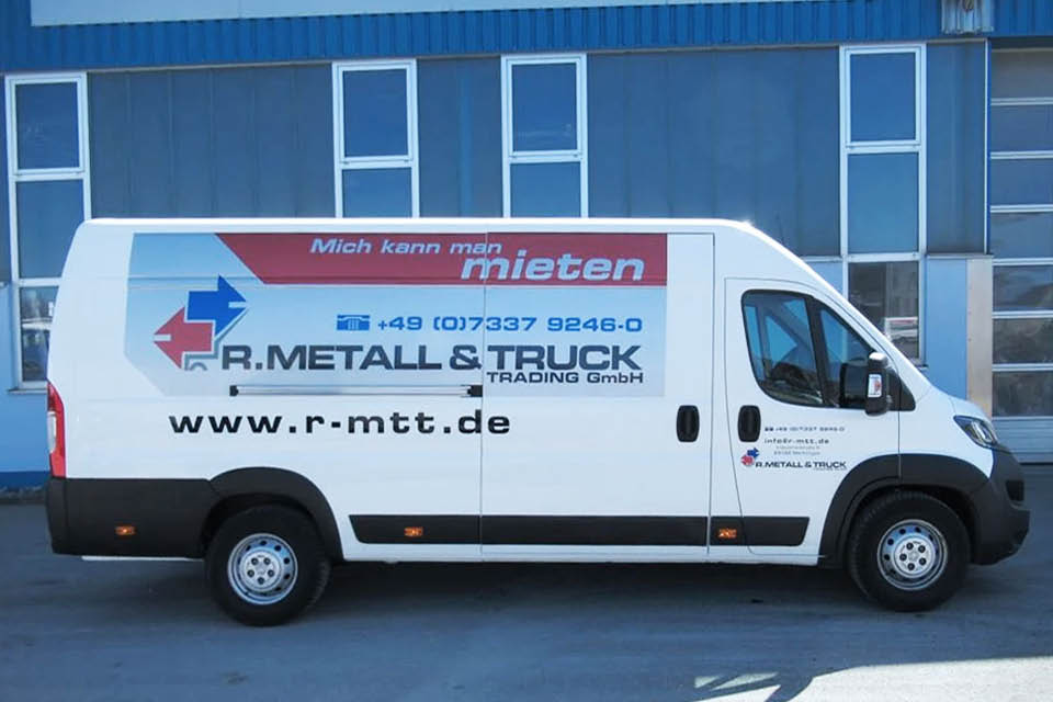 R. Metall & Truck Trading GmbH Peugeot Boxer Koffer Seitenansicht